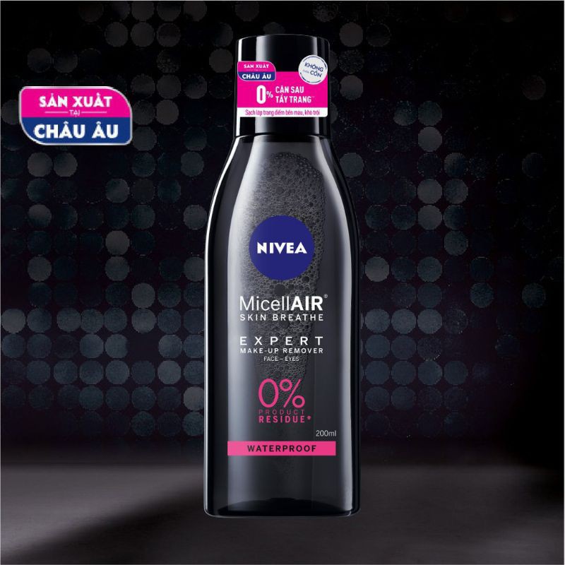 Nước Tẩy Trang Chuyên Nghiệp Nivea Micellair Skin Breathe 200ml