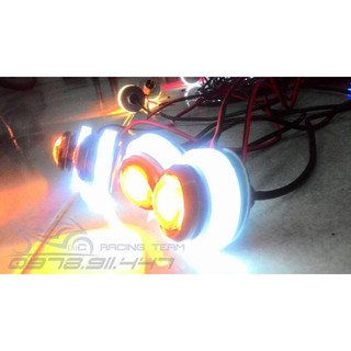 [Rẻ Nhất Shopee] - xinhan cúc áo vòng led audi (giá 1 cặp)