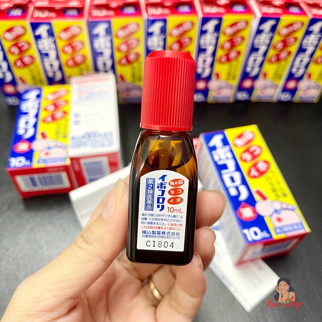 Tinh chất tẩy mắt cá, mụn cóc, chai sần 10ml Ibokorori nội địa Nhật | 4987365002015 | Kan shop hàng Nhật