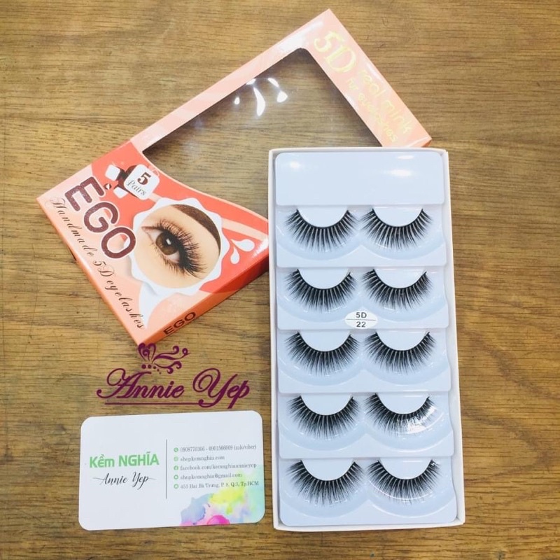 LÔNG MI EGO - 5D Real Mink Fur Eyelashes