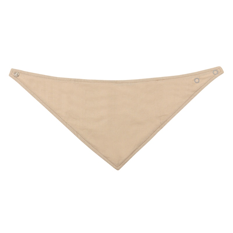 Yếm Ăn Bằng Cotton In Hoa Dành Cho Em Bé