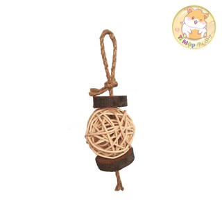 Dây Treo Bằng Gỗ Trang Trí Chuồng Cho Hamster/Thú Cưng