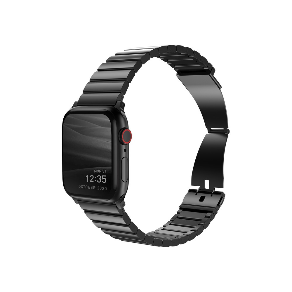 [Mã 253ELSALE hoàn 7% đơn 300K] Dây Đeo UNIQ Strova Apple Watch Steel Link Band 44/42/45 MM_ chính hãng phân phối