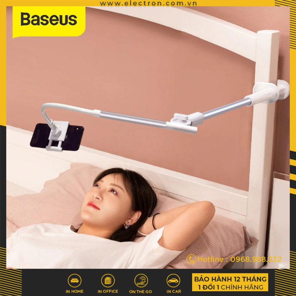 Bộ đế giữ điện thoại dạng kẹp, khung kim loại Baseus Unlimited Holder (Free Adjustment Lazy Phone holder)