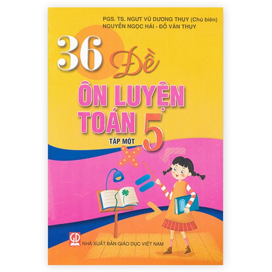 Sách - 36 đề ôn luyện Toán 5 - tập 1