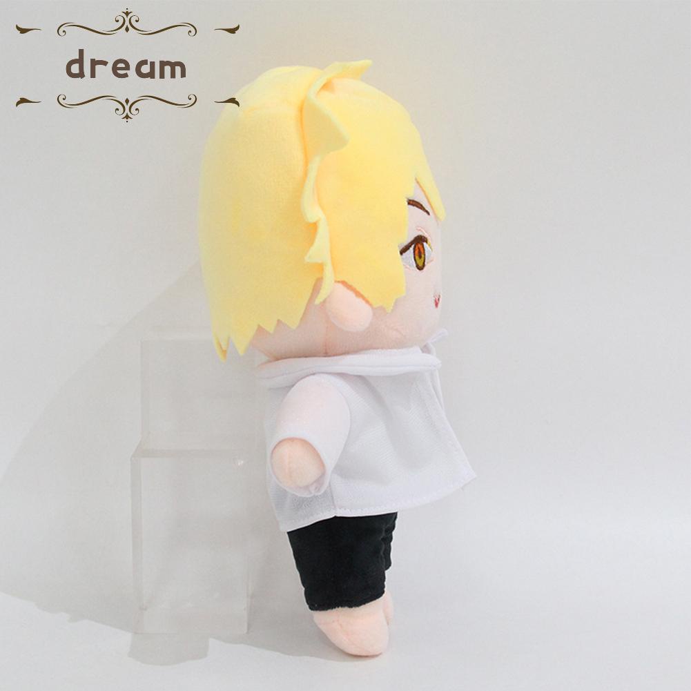 【DREAMLIFE】Chainsaw Man Plush Toys Doll Power Makima Denji Mitaka Asa Stuffed Cosplay Anime Cartoon Soft Toys Birthday Gifts 23cm
