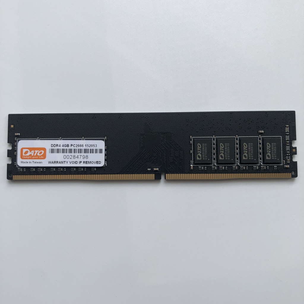 Bộ nhớ trong máy tính để bàn Ram Dato 4GB DDR4 bus 2666
