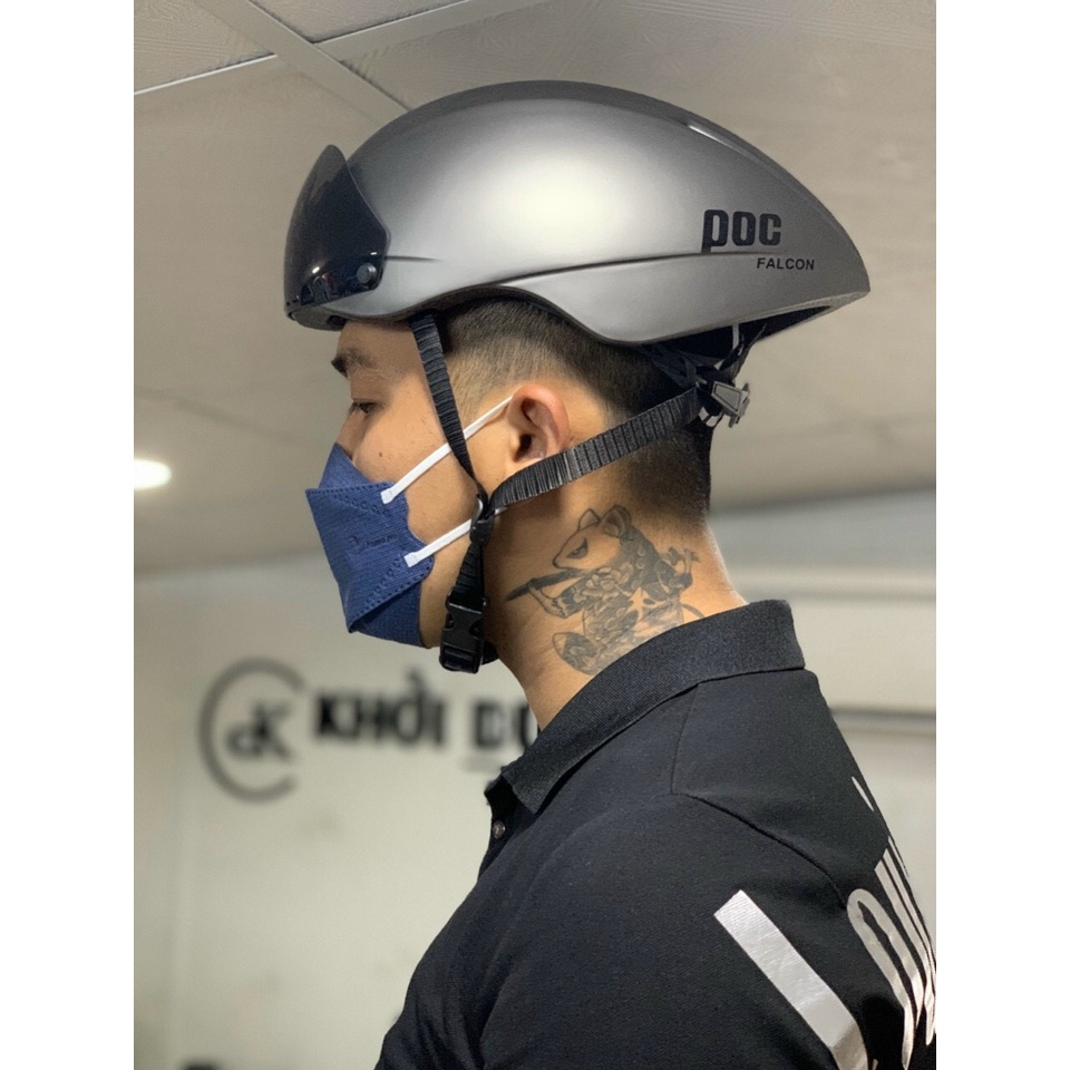 POC FACON-NÓN THỂ THAO XE ĐẠP CÓ KÍNH NHIỀU MÀU