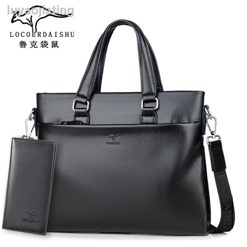 8.20◑▼Túi xách da thời trang công sở thanh lịch cho nam | BigBuy360 - bigbuy360.vn