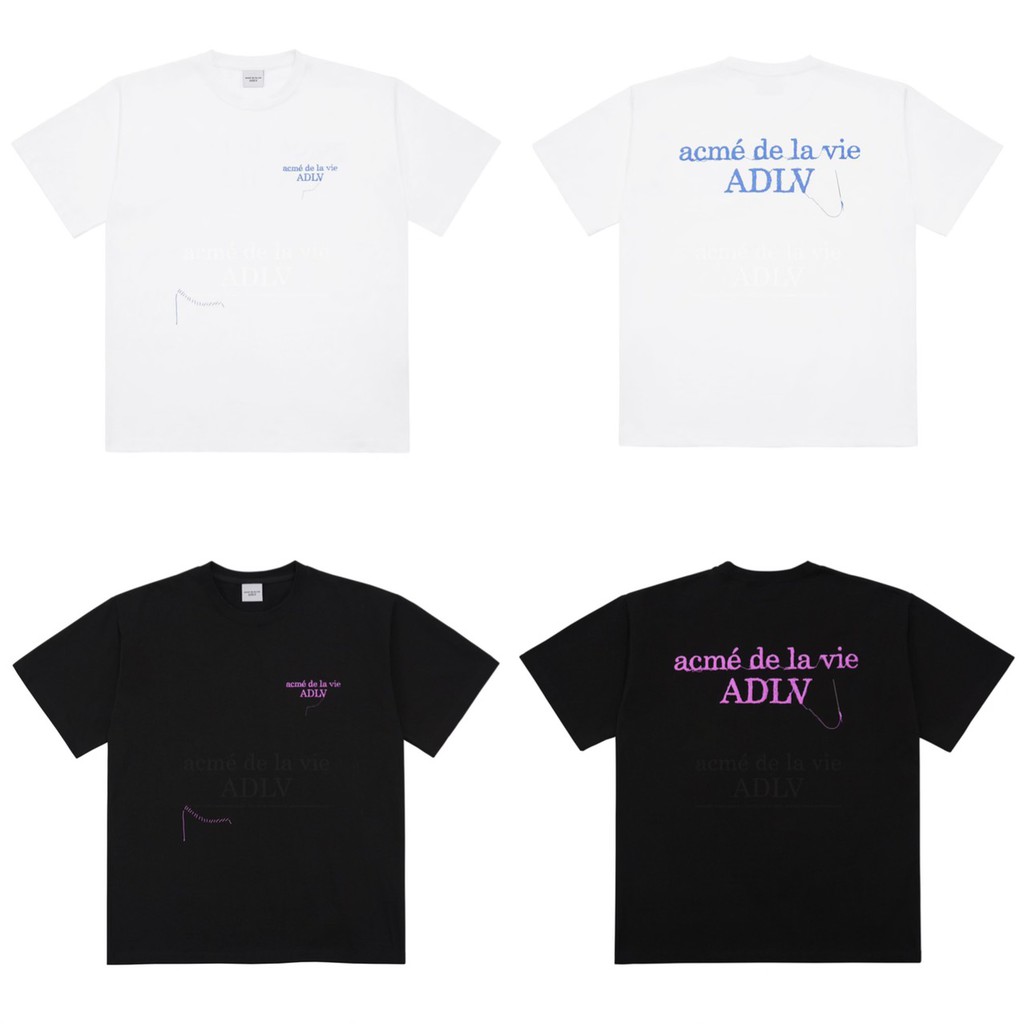 [ CHÍNH HÃNG ] ÁO THUN ADLV SEWING BASIC LOGO SHORT SLEEVE T-SHIRT