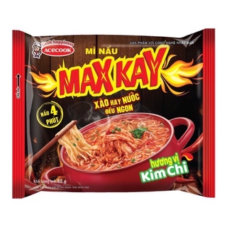 Mì Maxkay Acecook các vị hải sản/kim chi