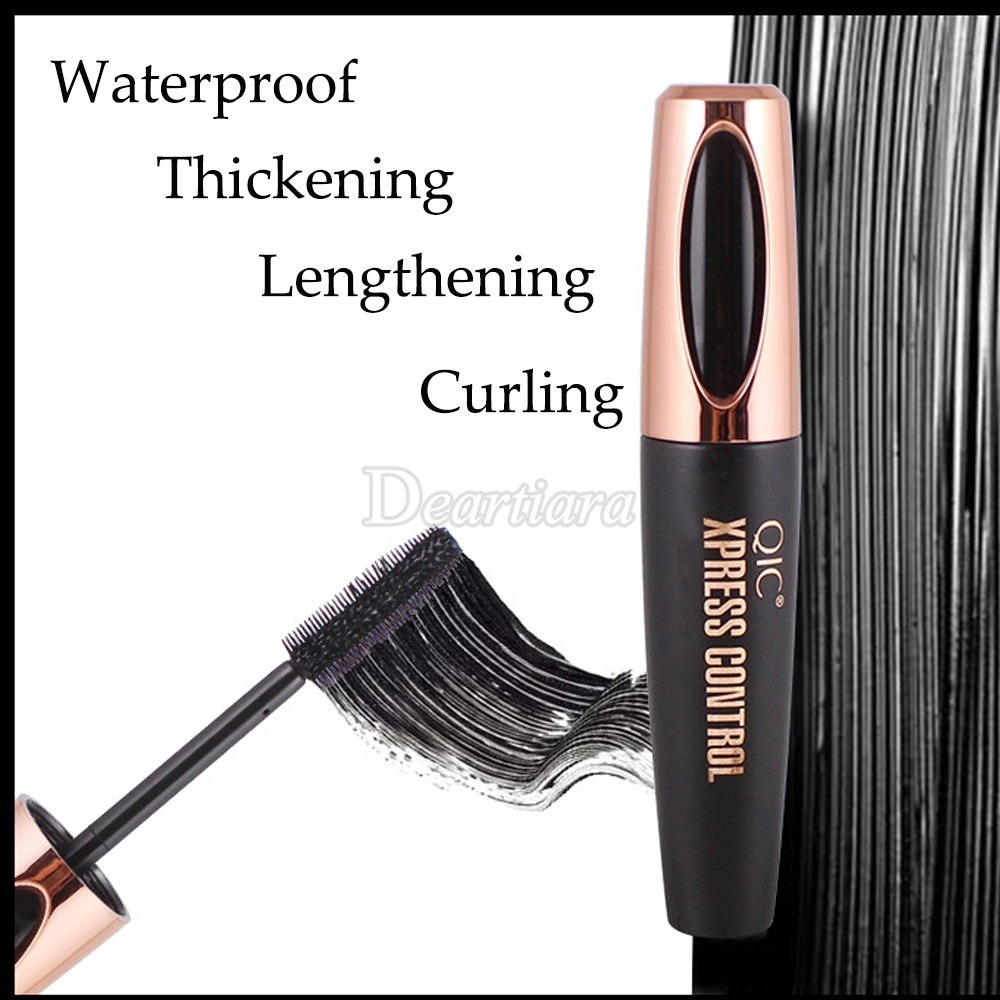 (Hàng Mới Về) Mascara Sợi Tơ 4d Màu Đen Chuốt Mi Cong Vút Và Dài Hơn Qic | BigBuy360 - bigbuy360.vn