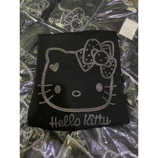 ÁO NỈ HELLO KITTY ĐÍNH ĐÁ