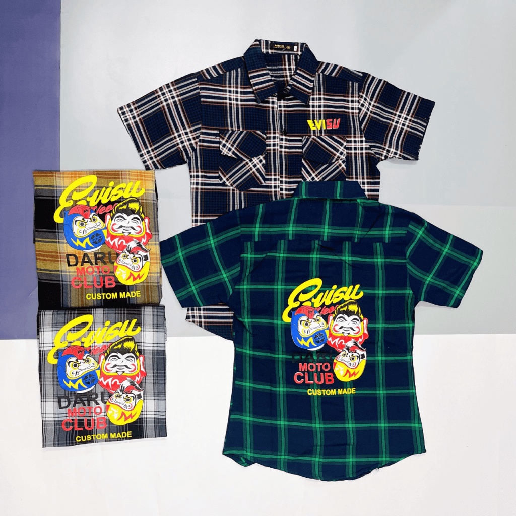 (HCM) ÁO SƠ MI NAM CARO TAY NGẮN THỜI TRANG PHONG CÁCH TINH TẾ FORM CHUẨN CHO CÁC ANH EM KME FASHION