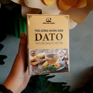 Trà gừng nhân sâm Dato