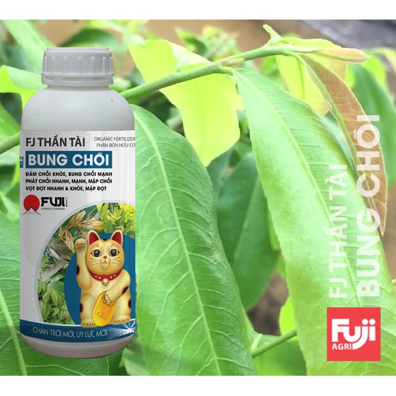 Phân bón hữu cơ bung đọt sầu riêng FJ Thần Tài Japan 1 lít