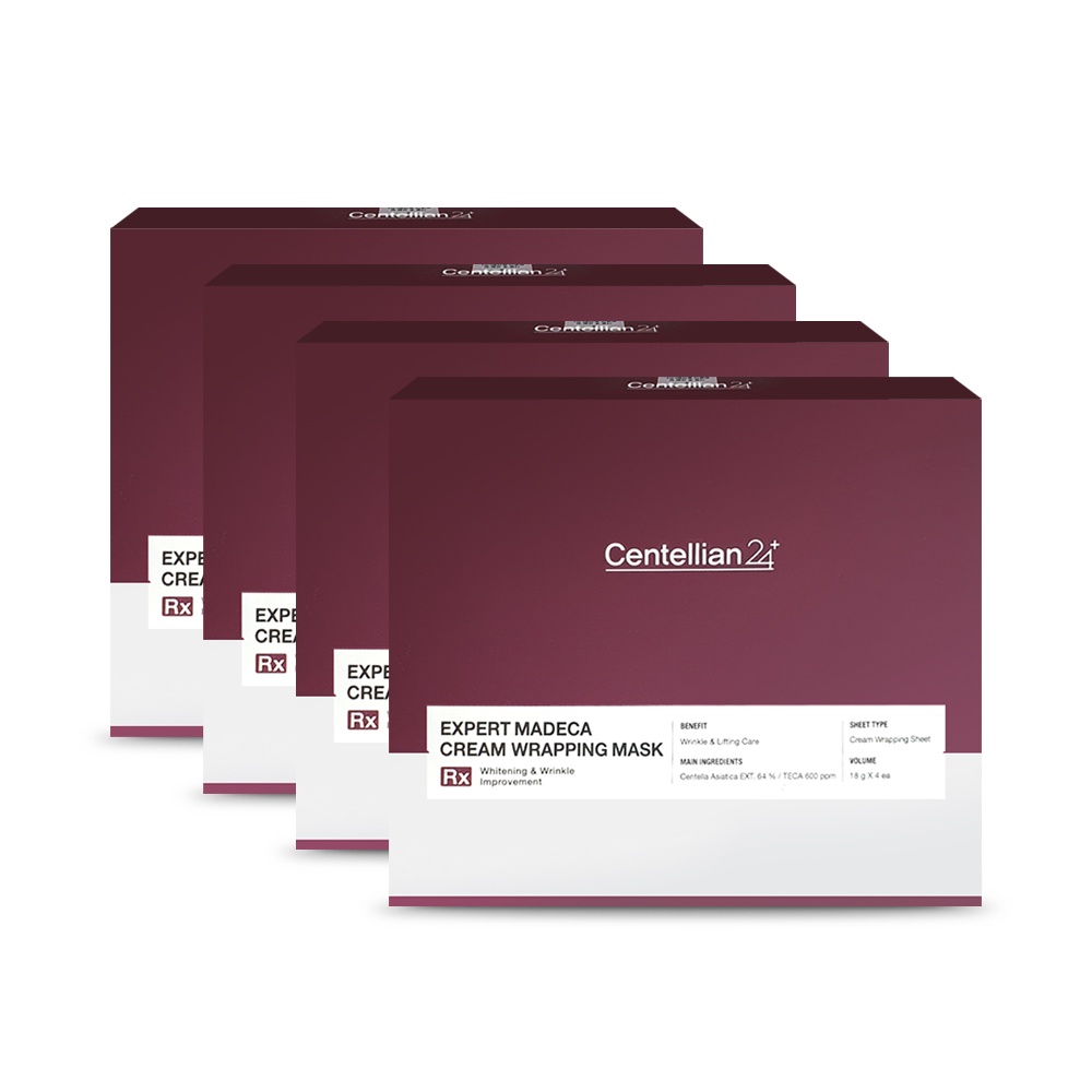 Bộ 4 Khẩu Trang Làm Đẹp Centellian24 RX 18g * 4ea