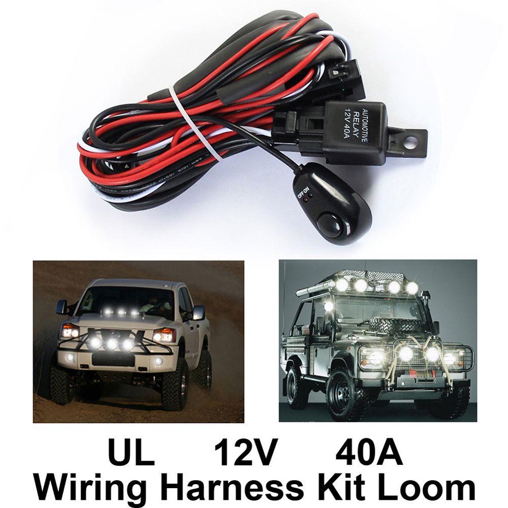 Bộ Rơ Le 2 Chiều 12V 40A 1 Đến 2 Chiều Chuyên Dụng Cho Đèn LED