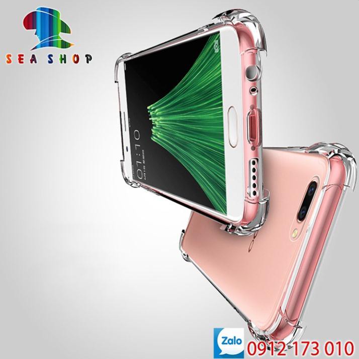 Ốp lưng OPPO F1S, A3S. A5S, A7, A5, A9 2020,, A1K, Reno 2F F5 F7 F9... nhựa dẻo chống sốc- Trong suốt