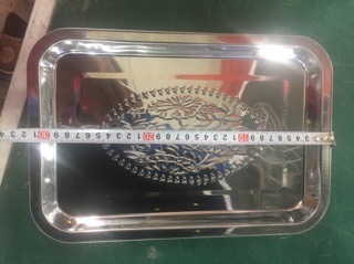 mâm inox chữ nhật