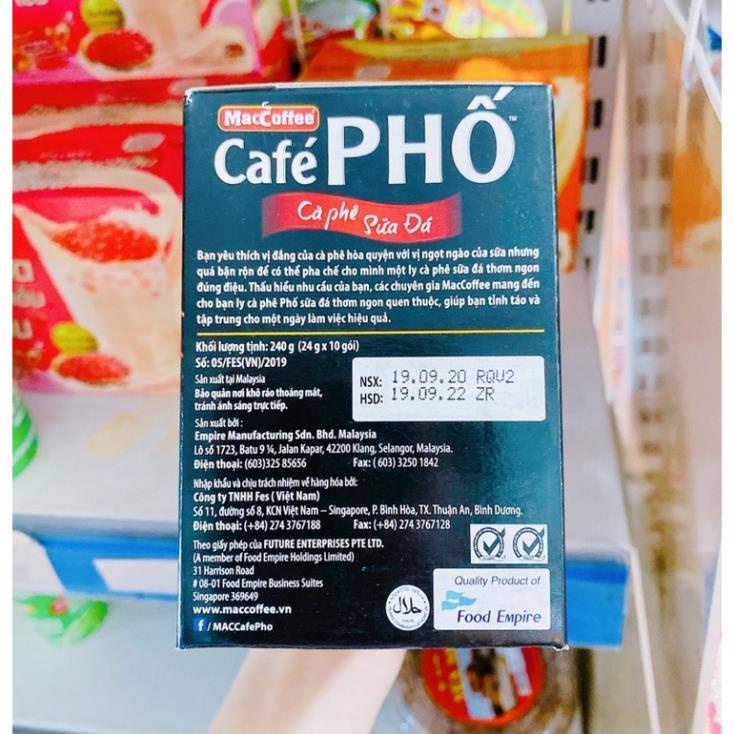 CAFE PHỐ SỮA ĐÁ VÀ ĐEN ĐÁ 240Gê⛎  ♓ị  🅿️&amp;🅿️