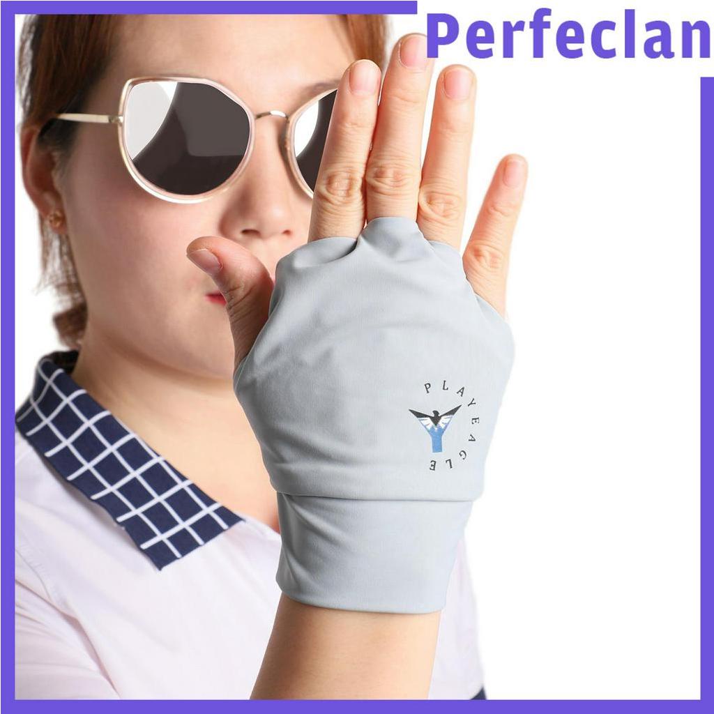 Găng Tay Lái Xe / Chơi Golf / Câu Cá Chống Tia UV Làm Mát Dành Cho Nam Và Nữ