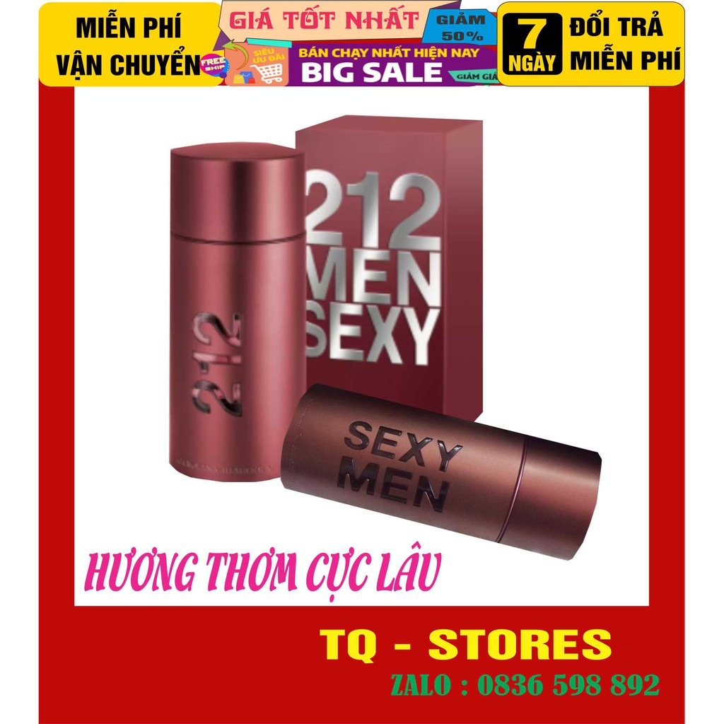 Nước Hoa Carolina Herrera 212 Sexy Men Nam 100ml