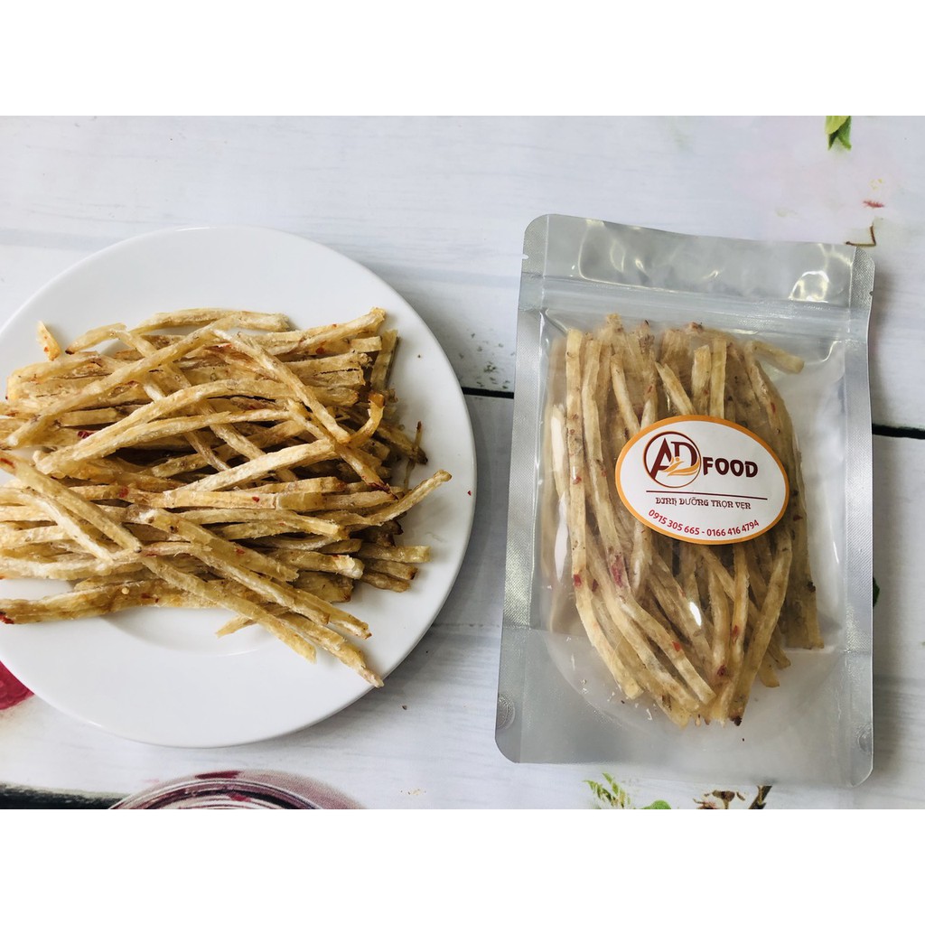 50g cá thiều cắt sợi tẩm gia vị