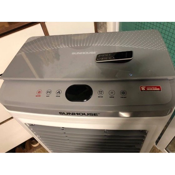 Quạt hơi nước Sunhouse SHD7747 45 lít , quạt điều hoà, máy làm mát không khí SHD7747 - Hàng trưng bày BH chính hãng
