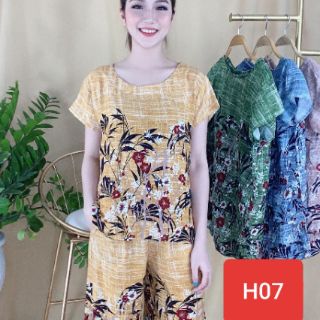 Bộ sớ chất liệu Lanh cho mẹ