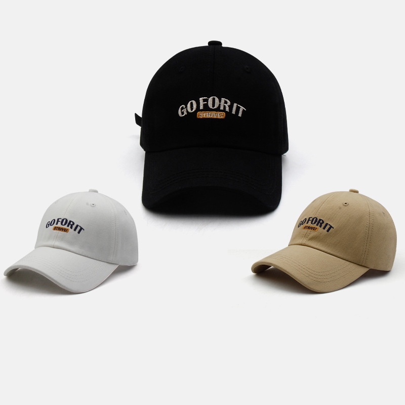 Mũ lưỡi trai LINJW vải cotton phong cách hiphop thời trang cho cặp đôi