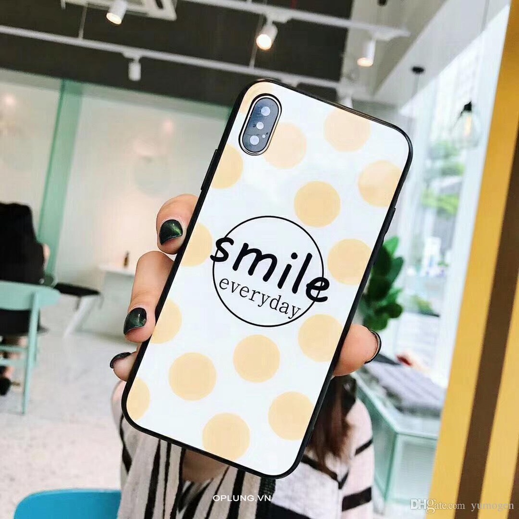 Ốp lưng iphone kính chấm bi ốp iPhone cho 7plus 8plus 6 6s 6plus 6splus 7 8 X Xs Xr Xsmax 11 11pro 12 12pro 13 13promax