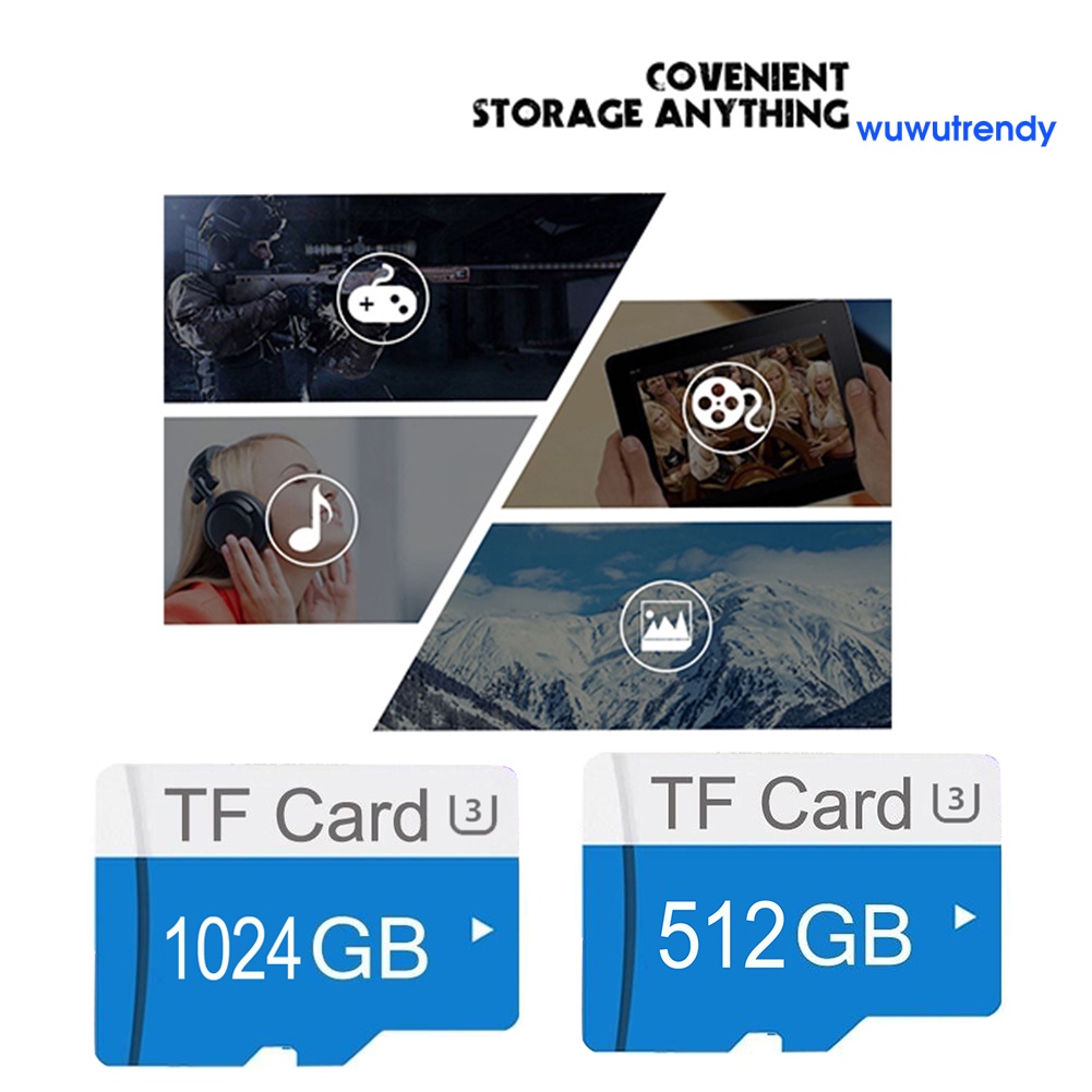 Thẻ Nhớ Tf Micro Tốc Độ Cao 128g / 256g / 512g / 1t U3 Cho Điện Thoại | BigBuy360 - bigbuy360.vn