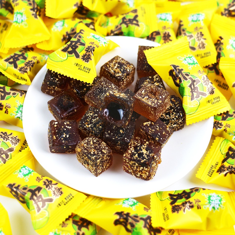 [ Mềm ngon ] Combo 1000g Kẹo ô mai vỏ quýt siêu đã nghiền