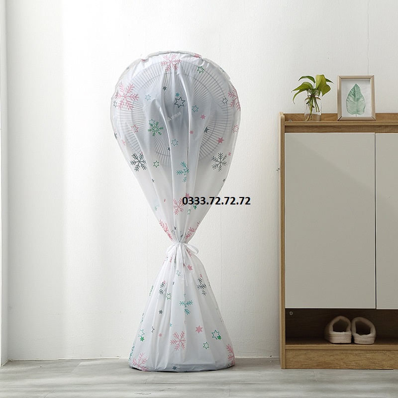 Nhựa sinh học tự hủy - Bọc che bụi cho quạt