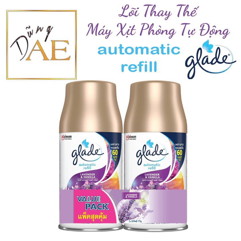 Lõi Thay Thế Máy Xịt Thơm Phòng Tự Động GLADE 3in1 Thái Lan 269mL