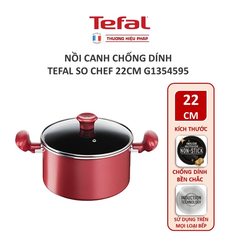 Nồi canh Tefal So Chef 22cm