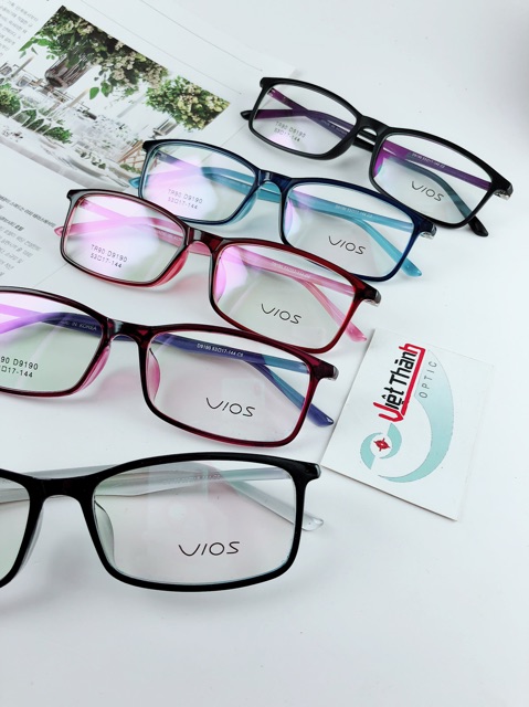 Gọng kính dẻo style Hàn Quốc kính vuông 2022