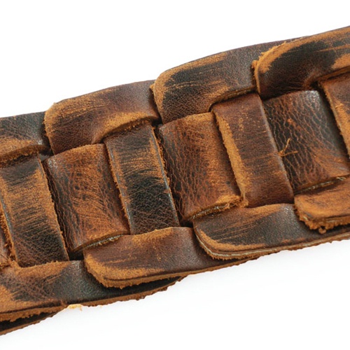 Vòng đeo tay da giả phong cách Vintage độc đáo cho nam