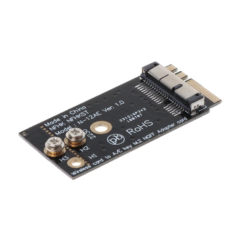 Thẻ Chuyển Đổi Mở Rộng Cho BCM94360CS2 BCM943224Thẻ Chuyển Đổi Mở Rộng PCIEBT2 Sang A + E Cho Chìa Khóa