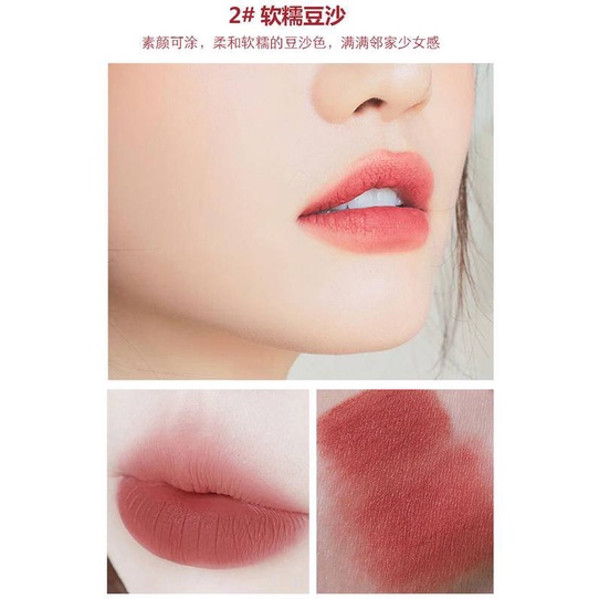 [Hàng mới về] Son kem Kakashow tông lì chống nước lâu trôi 9 màu sắc tùy chọn