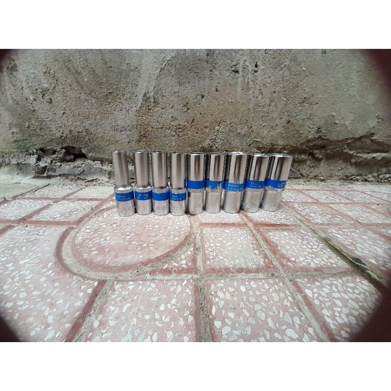 [THANH LÝ] COMBO BỘ ĐẦU TÍP DÀI 77mm TỪ 10.12.13.14.17.19.21.22.24MM CAO CẤP