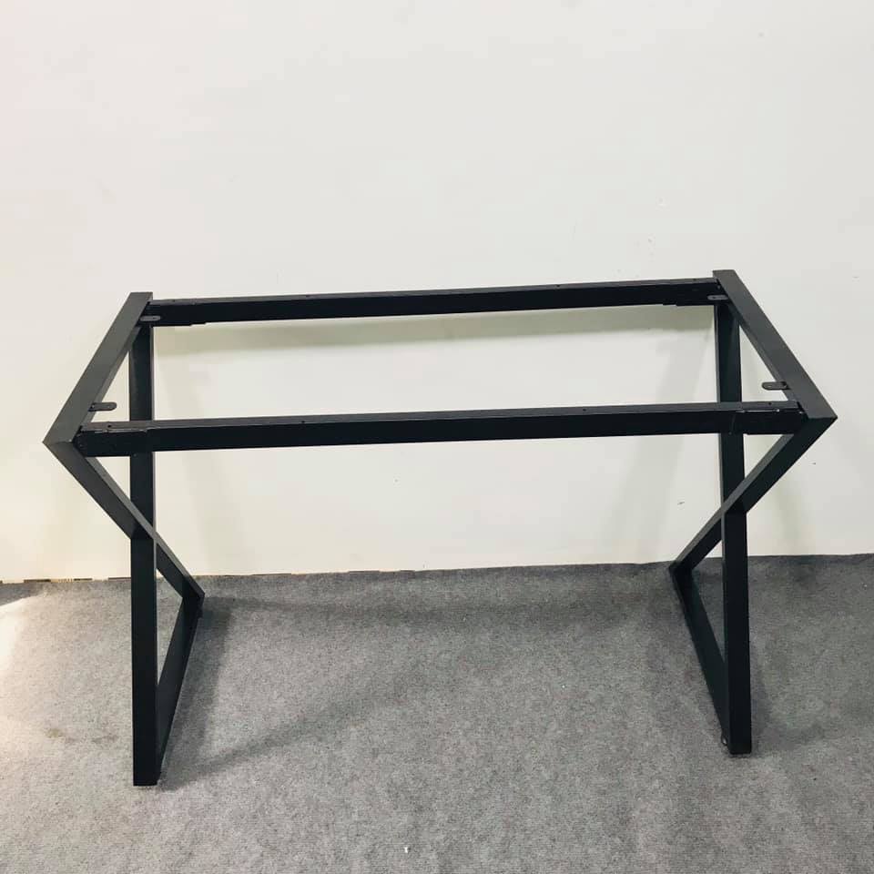 Khung CHỮ X KÍCH THƯỚC 50X108CM CAO 73CM, KHUNG bàn sắt, khung bàn văn phòng, khung bàn ghế,khung bàn học loại sắt 20x40