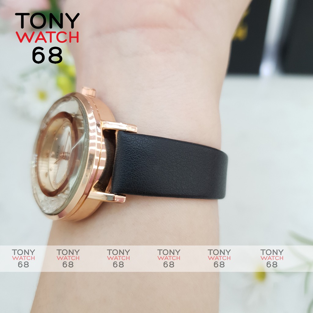 Đồng hồ nữ hãng Bolun mặt tròn đá chạy hot trend chính hãng Tony Watch
