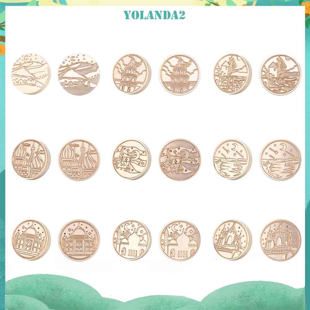 Đầu Con Dấu Bằng Sáp Dùng Làm Thẻ Mời Cưới Phong Cách Retro