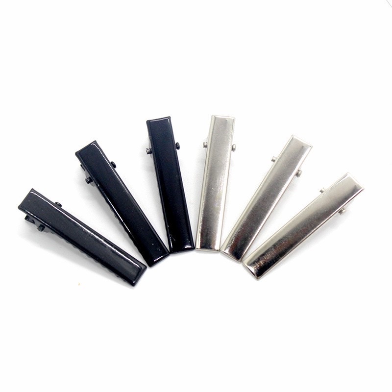 Sét 2 Kẹp mỏ vịt làm kẹp tóc handmade.