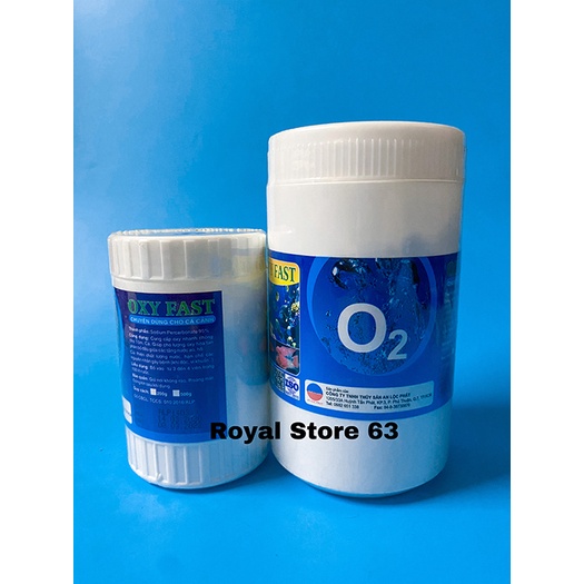 Oxy Fast cung cấp oxy cấp tốc cho bể cá cảnh