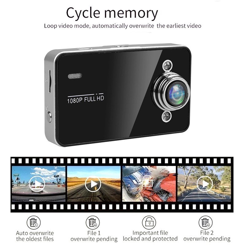 Camera hành trình cảm biến G 2.2 Inch độ phân giải cao hỗ trợ lái xe
 | BigBuy360 - bigbuy360.vn