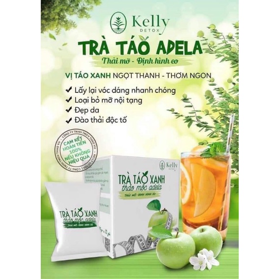 Trà giảm cân táo xanh ADELA