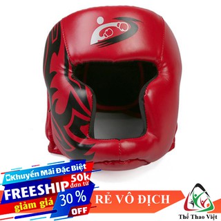 🎁 mũ boxing bảo vệ đầu ⚡freeship⚡ mũ kick boxing tập võ